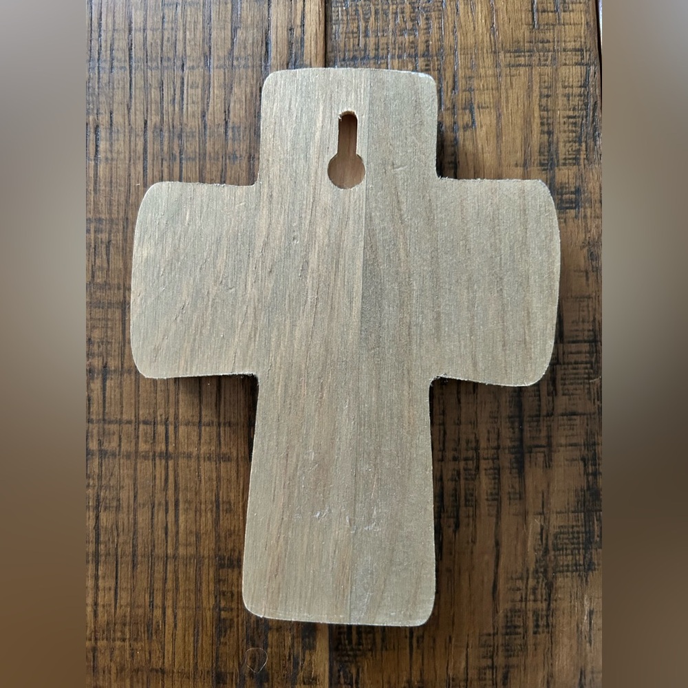 NATURAL LIFE Floral Cross Wall Decor - Multicolor - Picture 2 of 4